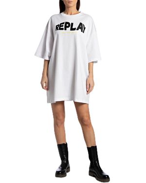 Replay W9120 Casual Dress - White