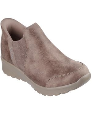 Skechers Modern Comfort Lovely Vibe-autumn Leaves Hands Free Slip-ins Chukka Boot - Brown