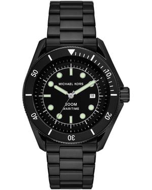 Michael Kors Orologio Al Quarzo Uomo Maritime offerta trendy cod. MK9181 - Nero