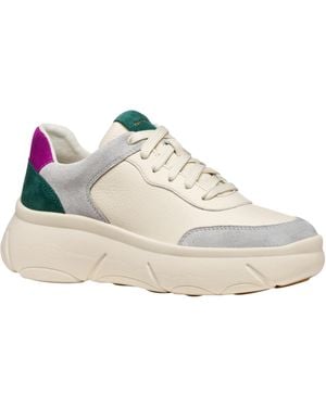Geox D Nebula 2.0 X Trainers Papyrus/green 37_eu - Black