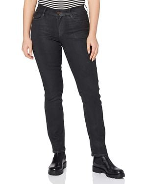 G-Star Noxer Navy High Waist Straight Jeans - Azul