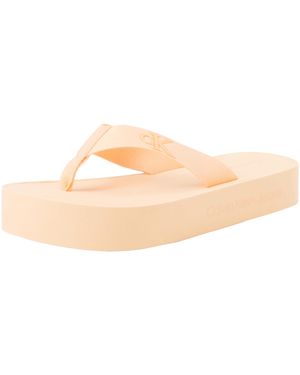 Calvin Klein Jeans Flatform Flipflop Jelly YW0YW01398 - Nero