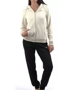 PUMA Combinaison à Capuche Essential Glitter Beige Taille M Code 684764-87 - Multicolore