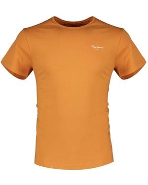 Pepe Jeans Original Basic 3n T-Shirt - Arancione