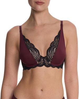 Natori Persuasion Convertible Plunge T-shirt Bra - Green