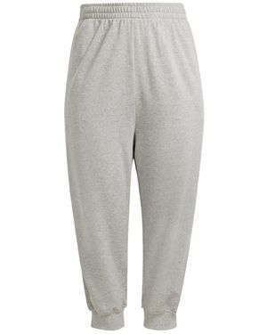 adidas Pantaloni a 3 strisce con stampa - Grigio