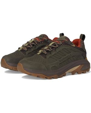 Merrell Moab Speed 2 Leather Waterproof Hiking Shoe - Black