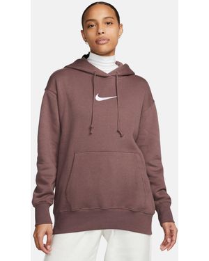 Nike Phnx Hooded Sweatshirt - Brown