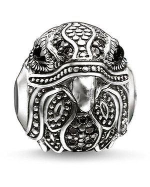 Thomas Sabo Donna Argento Bead Charm K0337-698-11 - Nero