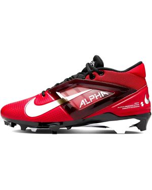 Nike Alpha Ace Pro 4 American Football Cleats Red