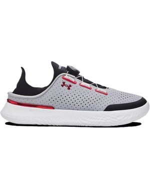 Under Armour Slipspeed Baskets pour homme Rouge/noir/gris - Bleu