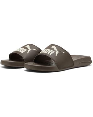 PUMA Sandales unisexes Popcat 20 - Marron