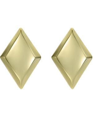 Ted Baker Georgie Geo Diamond Large Stud Earrings For - Natural