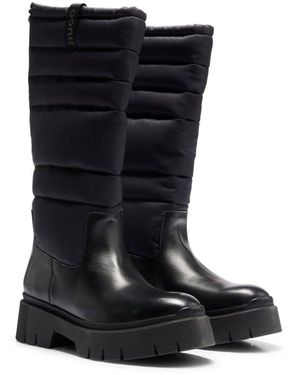 HUGO Stiefel KRIS_BOOT_NY - Schwarz