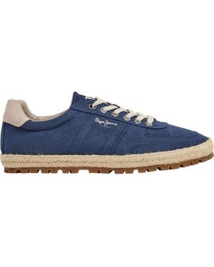 Pepe Jeans Drenan Sporty Sneaker da Uomo - Blu
