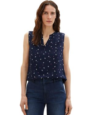 Tom Tailor 1037428 Bluse - Blau