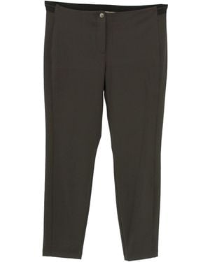 Gerry Weber , Skinny 7/8, 7/8 Jeans Hose Superstretch Dunkelbraun W 38 L 29 - Grau