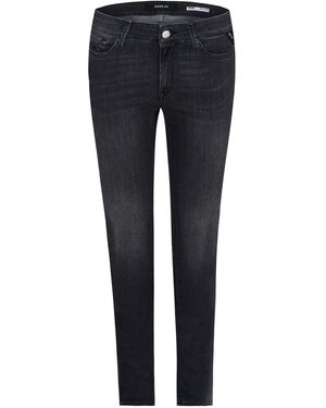 Replay Whw689 Luzien Black Power Stretch Jeans - Blue