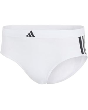 adidas Sport Active Essentials Cotton 3 Stripes Intimo - Bianco