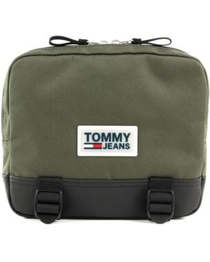 Tommy Hilfiger Tjm Urban Varsity Body Bag Olive Night - Groen