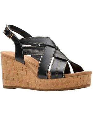 Clarks Sabina Sling Donna - Nero