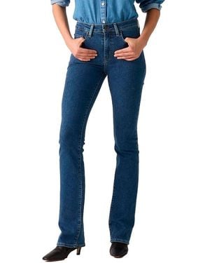 Levi's 725 High Rise Bootcut Jeans - Blue
