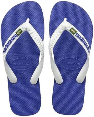Havaianas Brasil Logo - Blue