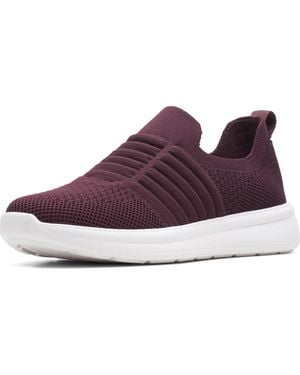 Clarks Ezera Walk Sneaker - Paars