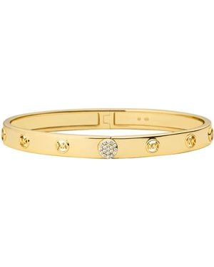Michael Kors Pulsera Premium Plata Oro con Cristal Mujer MKC1548AN710 - Negro