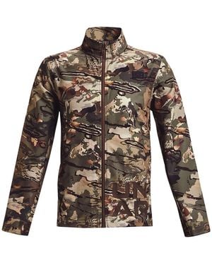 Under Armour Mens Hardwoods Graphic Jacket - Multicolour