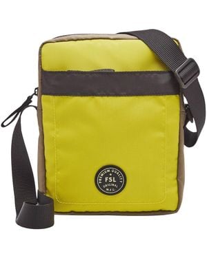 Fossil Sport Courier Bag In Green Polyester For Mbg9499300