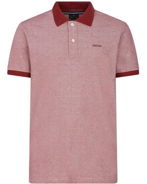 Geox M Polo Oxford 1 Shirt - Pink