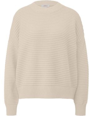 S.oliver Pullover - Natur