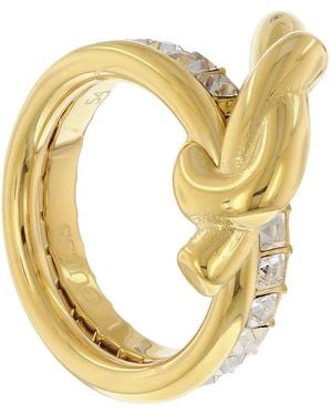 Guess Ring Roestvrij Staal Jubr05492jwyg56 56 - Metallic