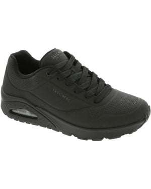 Skechers Uno Stand On Air Trainer - Black
