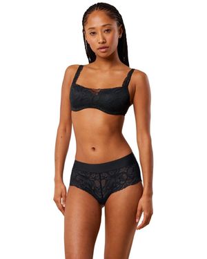 Triumph Donna Body Make-Up Illusion Lace Balconette - Nero