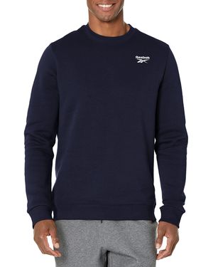 Reebok Small Logo Crewneck Sweatshirt - Blue
