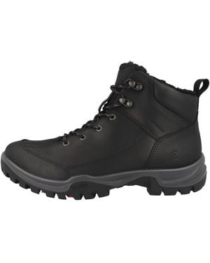 Ecco Expedition Iii Mid Waterproof Warmlined Hiking Boot - Black