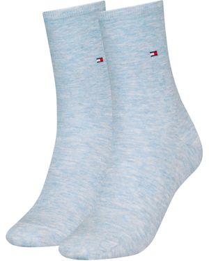 Tommy Hilfiger TH WOMEN SOCK CASUAL 2P - Blau