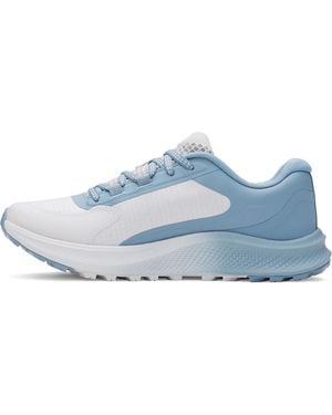 Under Armour Womens Charged Bandit Tr 3 Trail Shoe Running Shoes Hydro Green/silica Green - Green - Blue