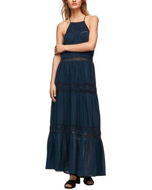 Pepe Jeans Pipra Dress Navy Blue For S