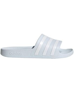 adidas Adilette Aqua Slide Sandal - White