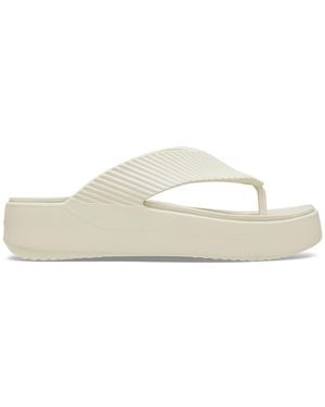 Crocs™ Getaway Platform Flip Donna Infradito - Bianco