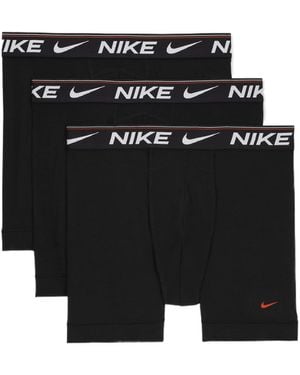 Nike Mens Ultra Comfort Boxer Brief 3pk Underwear - Black