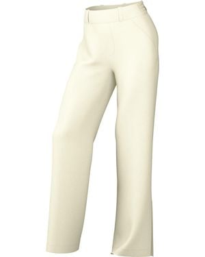 Nike Sportswear Collection Broek Van Keperstof Met Middelhoge Tailleband - Naturel