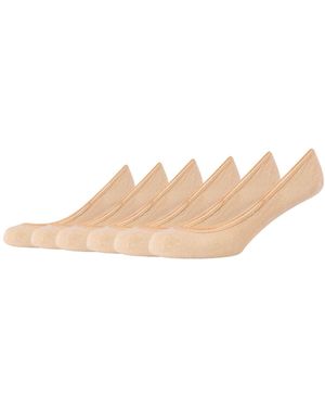 S.oliver Füßlinge im 6er Pack Essentials Ballerina sand 39/42 - Weiß