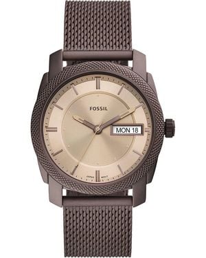 Fossil Montre pour homme Machine - Gris