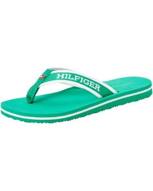 Tommy Hilfiger Tongs Pool Slide Tongs - Vert