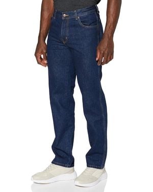 Wrangler Texas Contrast Straight Jeans - Blue