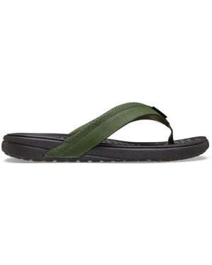 Crocs™ , Yukon Surf Flip, Army Green/black, 9 Uk
